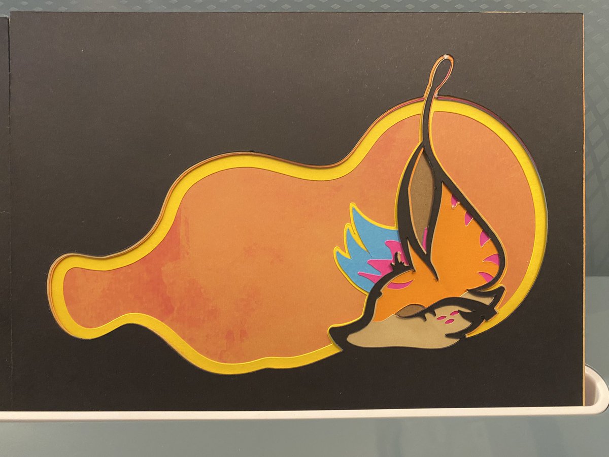 SamohtLion's tweet image. Check out my layered paper art of Beelzebub from Helluva Boss! Inspired by her colorful, chaotic energy and unique design. Art by @TrotLoeilArtist #HelluvaBoss #Beelzebub #HazbinHotel #Vivziepop #PaperArt #LayeredPapercraft #FanArt #ArtShow #AnthroArt #FurryArt #ShadowboxArt…