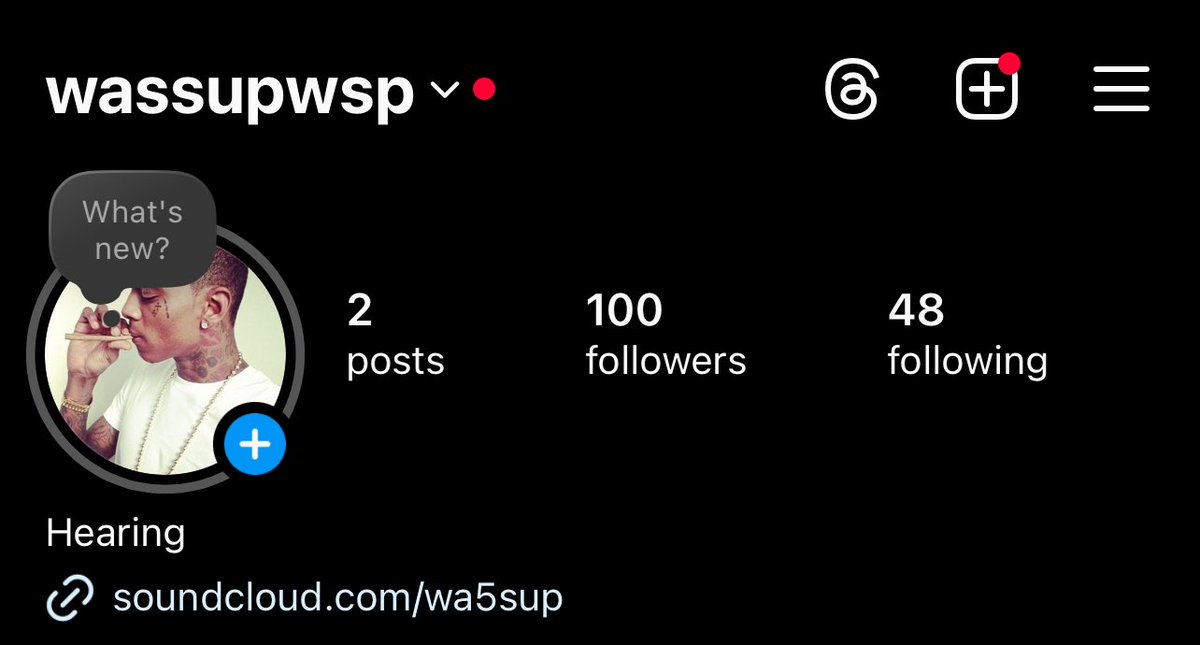 was5p's tweet image. hit 100 on da gram, everybody getting unfollowed now
