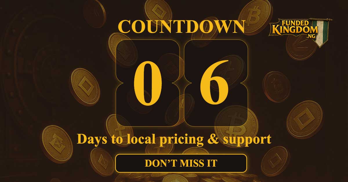 🔥 6 DAYS LEFT 🔥

The throne is getting closer...

Are you prepared to rule your trading destiny?