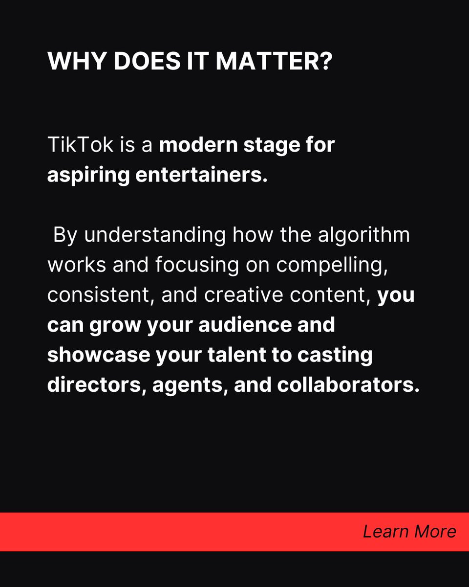📉 Not Getting TikTok Views? Here's Why… 👀

If your content is struggling to gain traction, you're not alone. Whether you're an actor, model, or filmmaker—TikTok can launch your career… if you know how to play the game.

⚠️ Common Mistakes to Avoid:
✔️ Weak hooks
✔️ Skipping