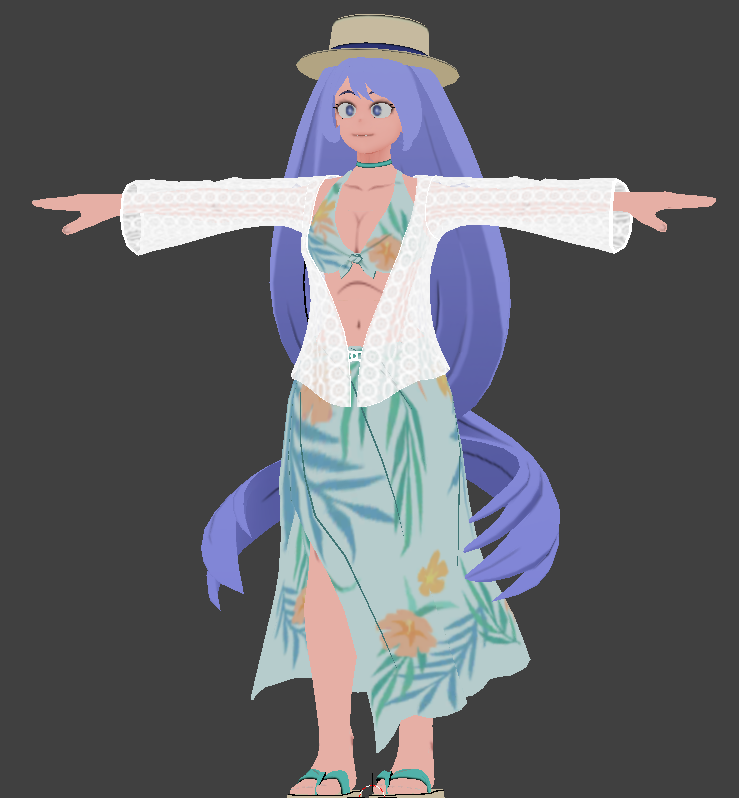 arek_mha's tweet photo. I made Nejire's models https://t.co/n5RWKOD88E