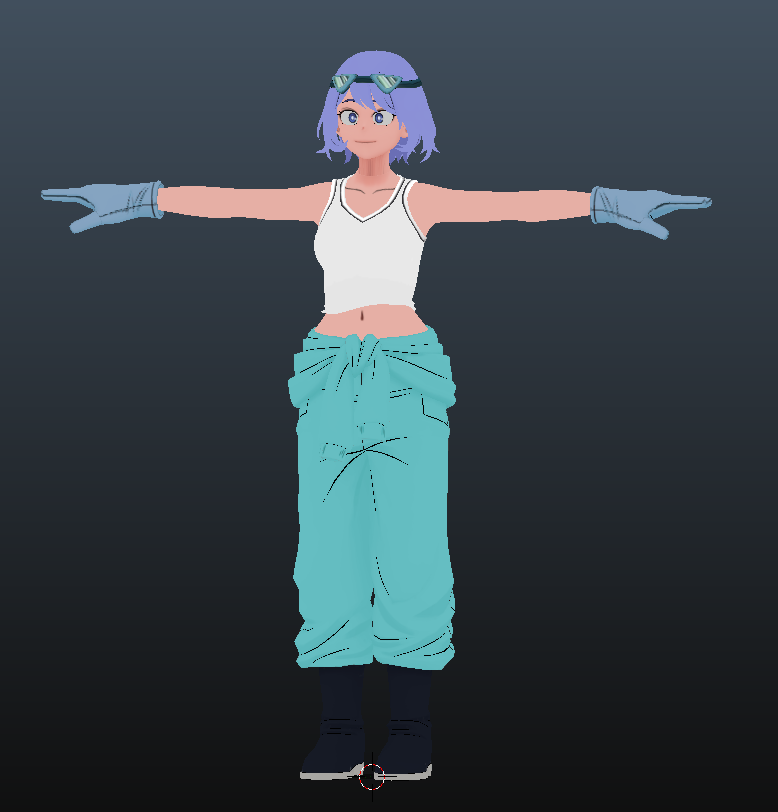 arek_mha's tweet photo. I made Nejire's models https://t.co/n5RWKOD88E
