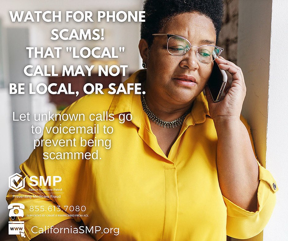 “You’re SMART - A Good Way to Stop Medicare Fraud.” 

Learn tips to empower yourself and others to be S.M.A.R.T. in stopping fraud in its tracks! 

#MedicareFraud #FraudPrevention  #AARP #Scammers #ScamCalls #MedicareCard #KBLA1580 #SMP #CaliforniaHealthAdvocates #medicarepatrol
