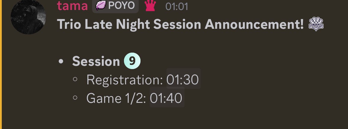 Need 1 for trio Session