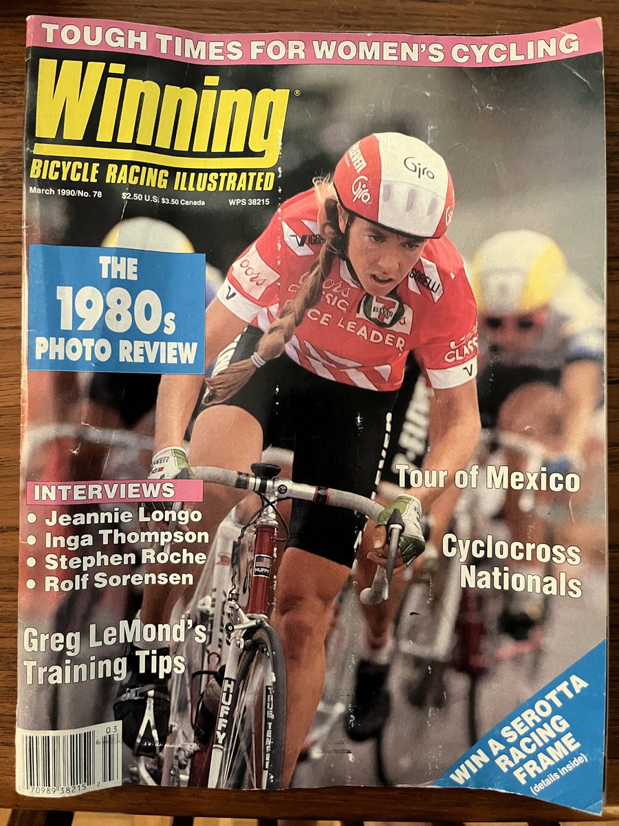 ARCH__COMM's tweet image. Cleaning out boxes from storage….those “these will be collectors items someday”….
Some history here 35 years ago….and the tough time for women’s cycling cycling continues. @ithompsonfdn @xx_xyathletics