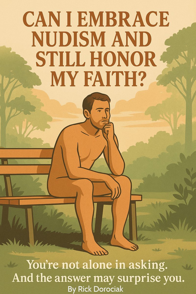 Nudism and Spirituality: A Christian Perspective on Being Clothes-Free 
By -Rick Dorociak-

This isn’t a personal reflection, it's a response to the many questions I’ve received from people asking if nudism and Christian beliefs can coexist, and how nudism fits within their