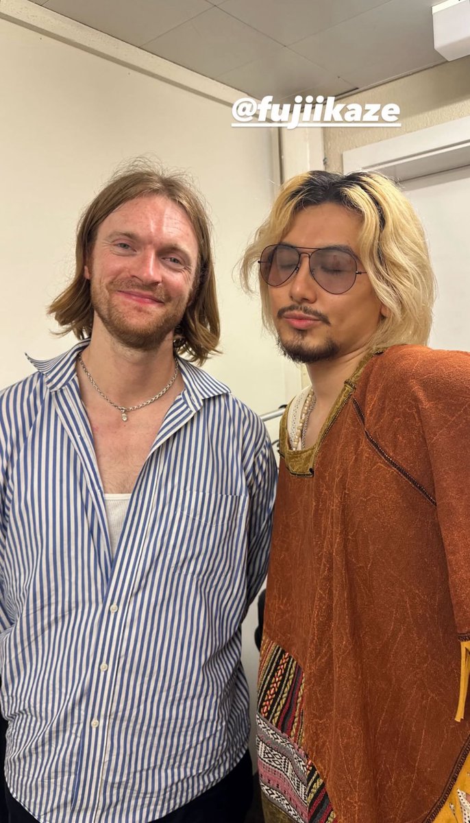 Fujii Kaze with FINNEAS at Montreux Jazz Festival 藤井風さん