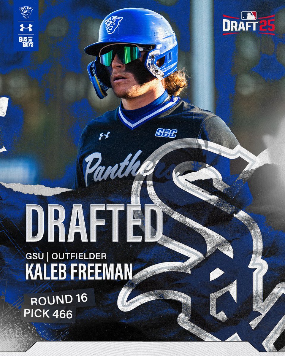 KevinBurrellMLB's tweet image. Congratulations to my 2025,16th round draft pick, Kaleb Freeman out of Georgia State University. #Chisox