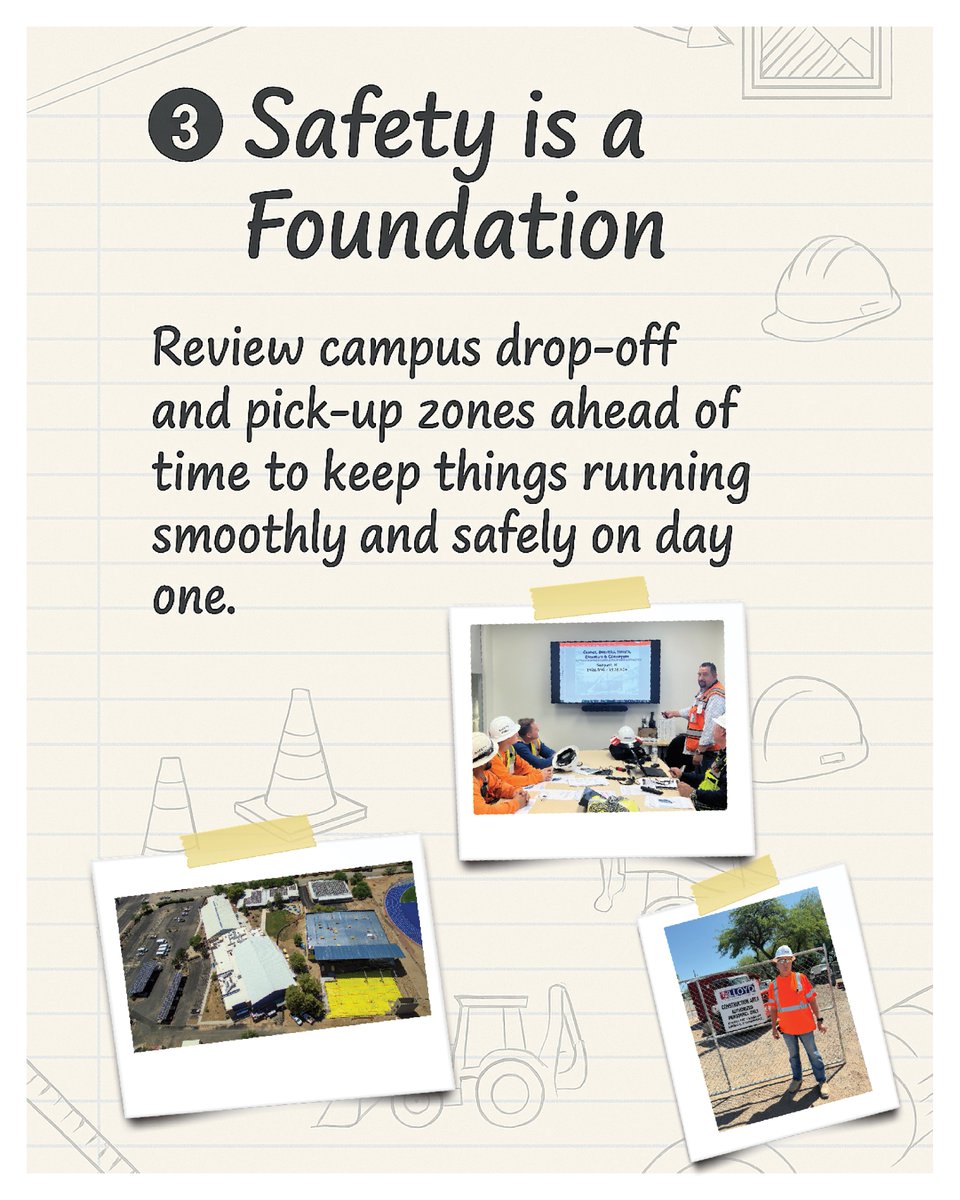 Welcome back to school!
As families gear up for the new year, we’re sharing a few tips, from safety to routines, to help make the first day smoother and smarter. Built by a team that knows a thing or two about preparation. 
#thelloydway #BackToSchool #tucsonbuilders