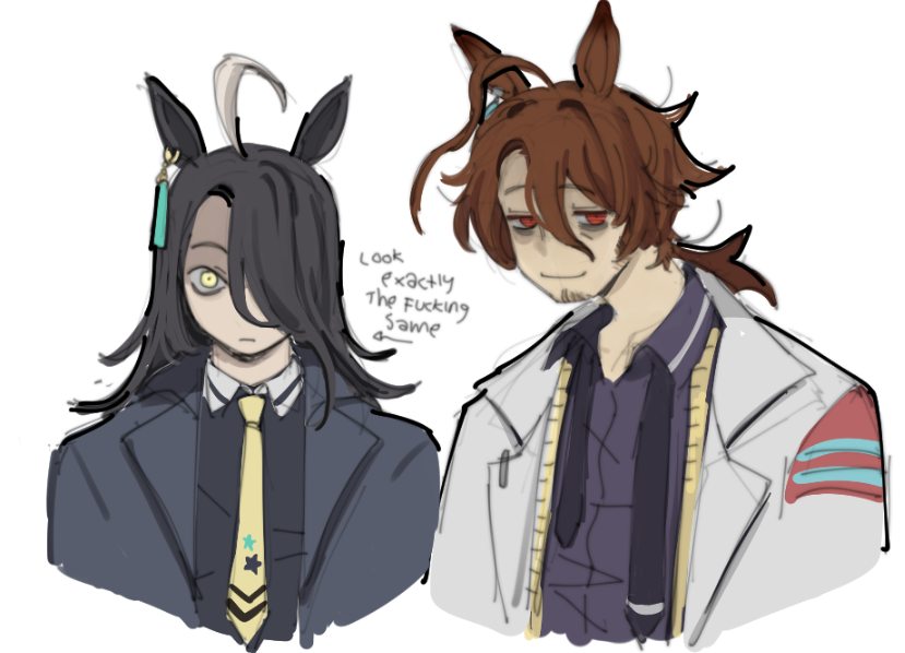 c0rpsd's tweet photo. something something matching their irl horse's gender or smth im just bored https://t.co/DDrzRjxgG4