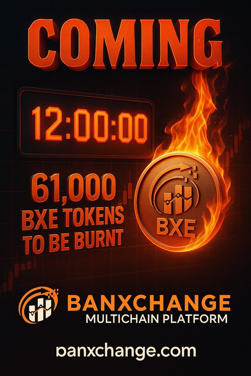 BanXchange's tweet image. 🚨 IN UNDER 12 HOURS: 61,000 BXE TOKENS WILL BE BURNT
Over 61 new projects have launched on the XRP Ledger through BanxChange.com in just the past month—triggering a massive 61,000 BXE token burn!
This isn’t just another milestone—it’s a clear signal that BanxChange is…
