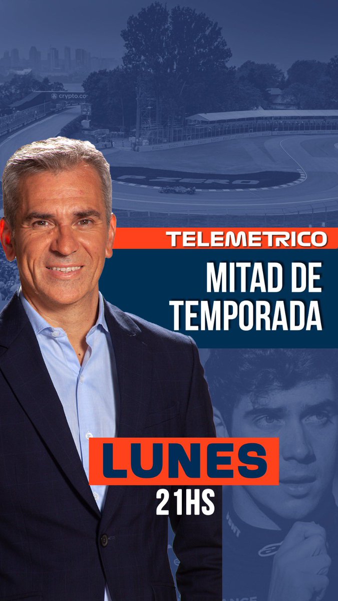 TELEMETRICO F1 | Adrian Puente (Oficial) (@telemetricof1) on Twitter photo 🚨TELEMÉTRICOS! #Hoy 21h 🇦🇷
Sumate a #TelemetricoF1 por <a href="/FOXSportsArg/">Fox Sports Argentina</a> con <a href="/puenteadrian/">Adrian Puente (Oficial)</a>
👉🏻 MITAD DE TEMPORADA 🏁
#F12025 #F1 #F1xFoxSports <a href="/F1/">Formula 1</a> #AdrianPuente <a href="/TelemetricoF1/">TELEMETRICO F1 | Adrian Puente - Oficial -</a> #Formula1 <a href="/FranColapinto/">Franco Colapinto</a> #Colapinto 🚨TELEMÉTRICOS! #Hoy 21h 🇦🇷
Sumate a #TelemetricoF1 por <a href="/FOXSportsArg/">Fox Sports Argentina</a> con <a href="/puenteadrian/">Adrian Puente (Oficial)</a>
👉🏻 MITAD DE TEMPORADA 🏁
#F12025 #F1 #F1xFoxSports <a href="/F1/">Formula 1</a> #AdrianPuente <a href="/TelemetricoF1/">TELEMETRICO F1 | Adrian Puente - Oficial -</a> #Formula1 <a href="/FranColapinto/">Franco Colapinto</a> #Colapinto