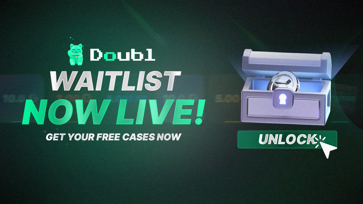 👀WAITLIST IS NOW OPEN!

Unlock free case. Spin. Win. Repeat.🍀

Join and win up to 10 SOL
🔗doubl.gg
