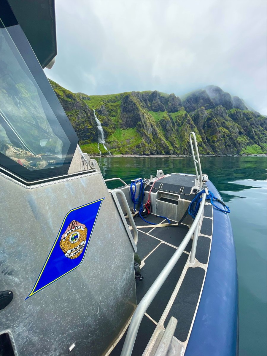 Alaska's rugged coastline always makes for a stunning backdrop. The skiff crew off the P/V Stimson took this photo while heading up to Bristol Bay. 

We are hiring, find out more at AlaskaStateTrooper.com.