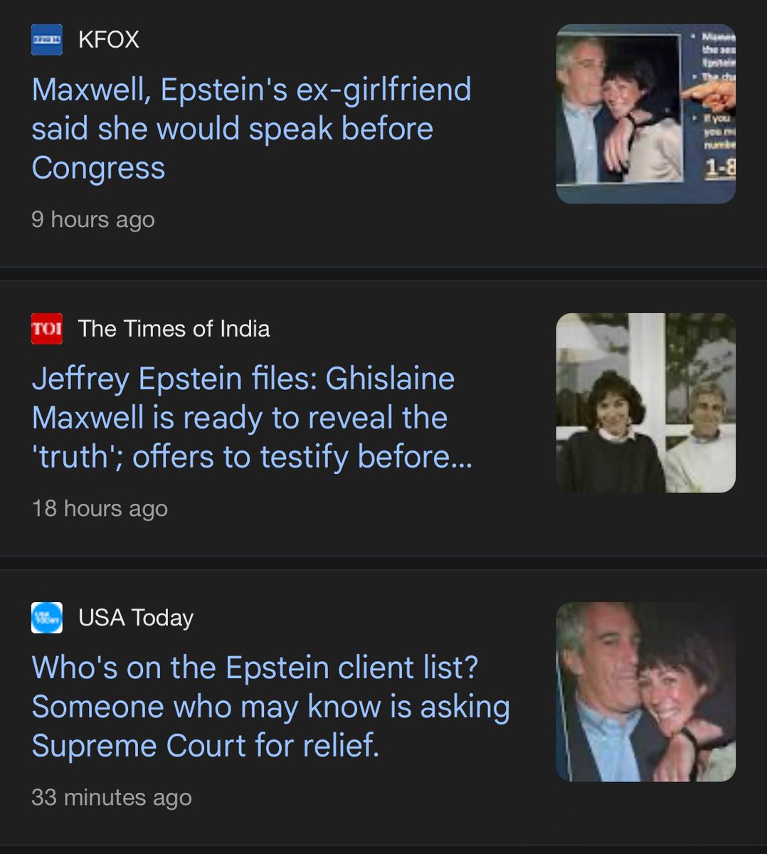 Ghislaine Maxwell might get out of jail now that there is “no list”
