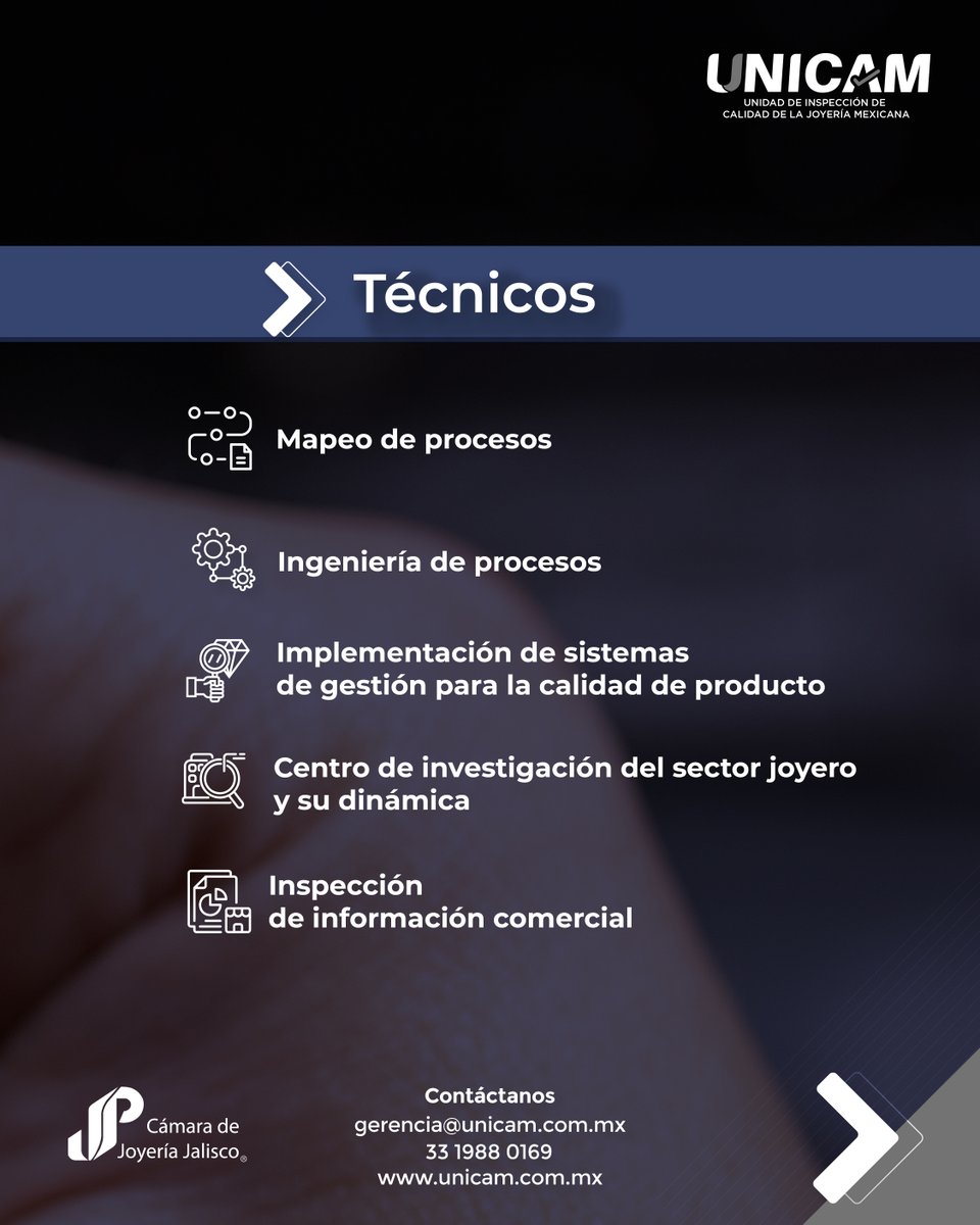 Cámara de Joyería (@camaradejoyeria) on Twitter photo ¿Ya conoces a UNICAM?
Es la unidad de inspección especializada que verifica que los productos de joyería cumplan con lo establecido en la Norma Oficial Mexicana NOM-033/1-SE-2020.
Descubre más:
gerencia@unicam.com.mx
📞 (33) 1988 0169
🌐 unicam.com.mx ¿Ya conoces a UNICAM?
Es la unidad de inspección especializada que verifica que los productos de joyería cumplan con lo establecido en la Norma Oficial Mexicana NOM-033/1-SE-2020.
Descubre más:
gerencia@unicam.com.mx
📞 (33) 1988 0169
🌐 unicam.com.mx
