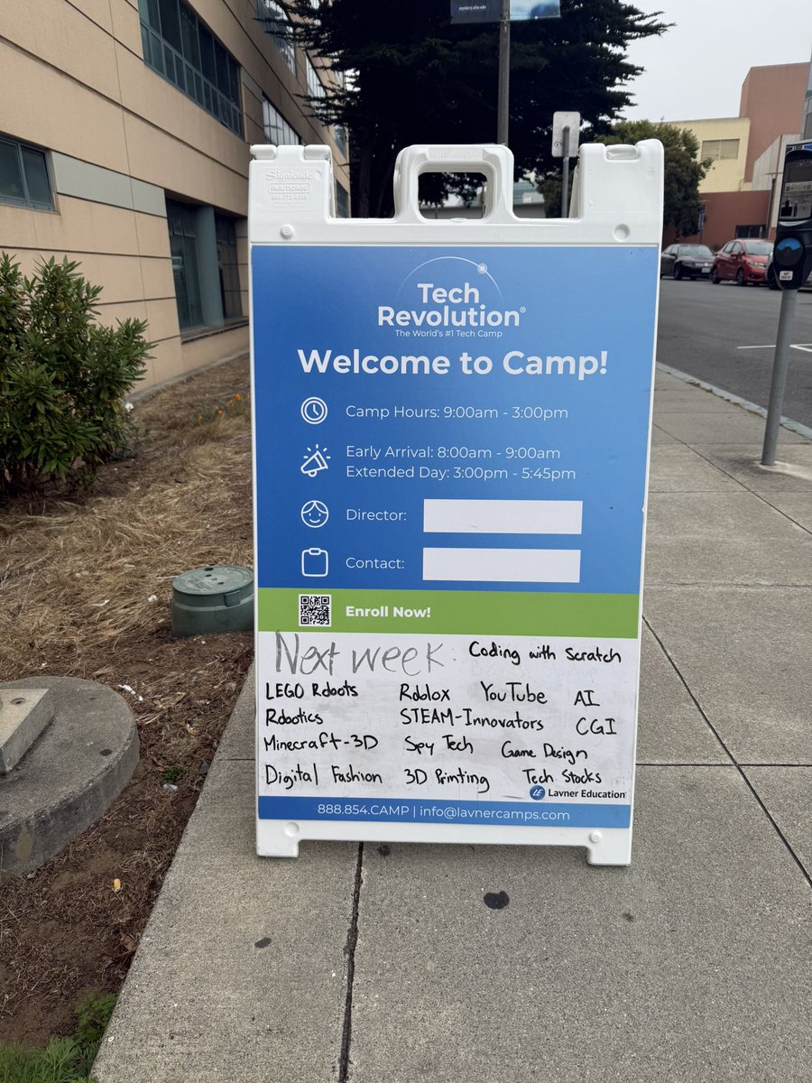 SF summer camp.

Spy Tech! Tech Stocks!