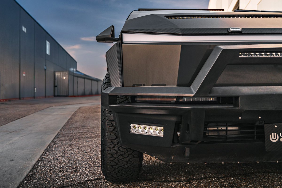 Not your average Cybertruck 📐