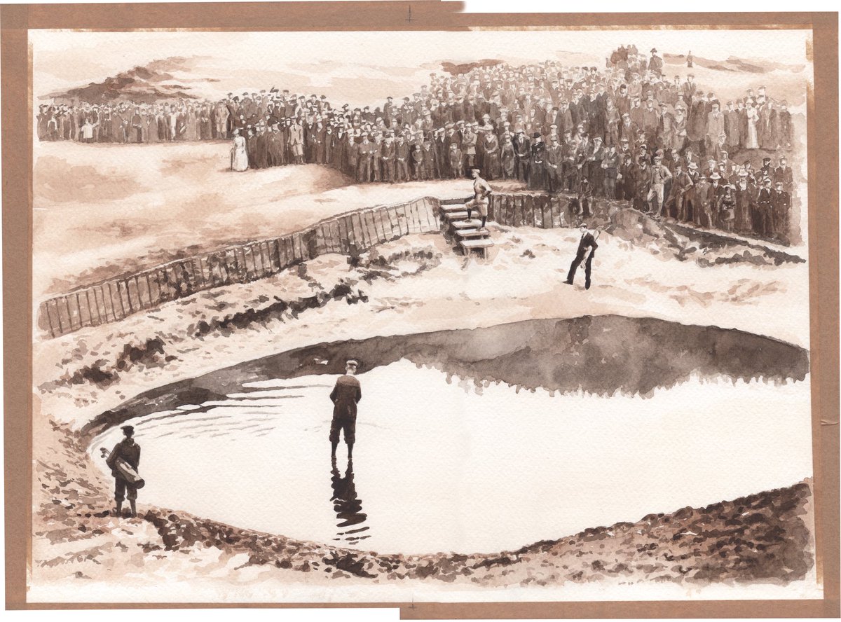 <a href="/srjense/">srjense</a> <a href="/TheGolfDivoTee/">TheGolfDivoTee™ </a> I loved the frontispiece photo of that book so much that I commissioned a painting of it by the wonderful <a href="/SandRussellArt/">Sandra Russell Art 🎨</a> !