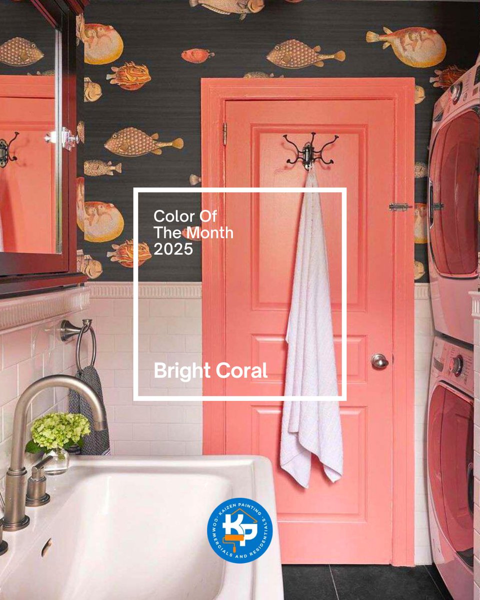 KaizenPainting's tweet photo. ✨Bright Coral can add depth and dimension to smaller spaces. Use it in accents or feature walls to make a bold yet cozy statement.

#colorofthemonth #KaizenPainting #Knoxville #Farragut #Gatlinburg #Loudon #PigeonForge #Tennessee #Professionalpainters https://t.co/QyrasuQ5Cy