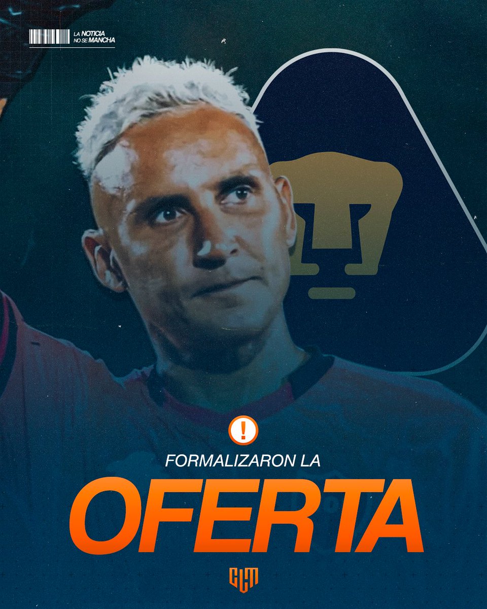 🚨Pumas hizo una oferta formal a Newell’s por Keylor Navas, que presiona para irse a México. Los detalles, aquí. ⬇️
am.com.mx/superdeportivo…
