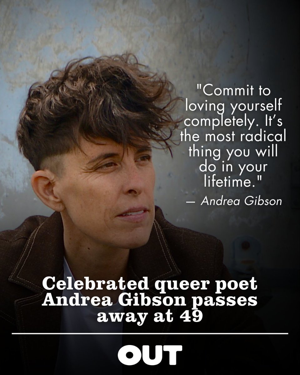 Andrea Gibson, a queer spoken word poet known for powerful pieces about identity, life, and love, has passed away. Rest in Power. 🪽
bit.ly/44GBtq8