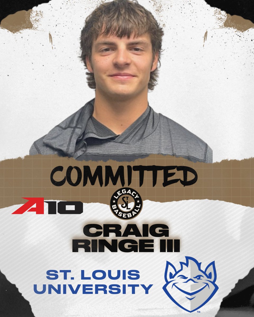 stllpa's tweet image. Big congrats to Craig on his commitment to further his academics and Baseball career at St. Louis University.  The Bills are getting a true winner both on and off the field.  Can&apos;t wait to see what lies ahead for this young man.