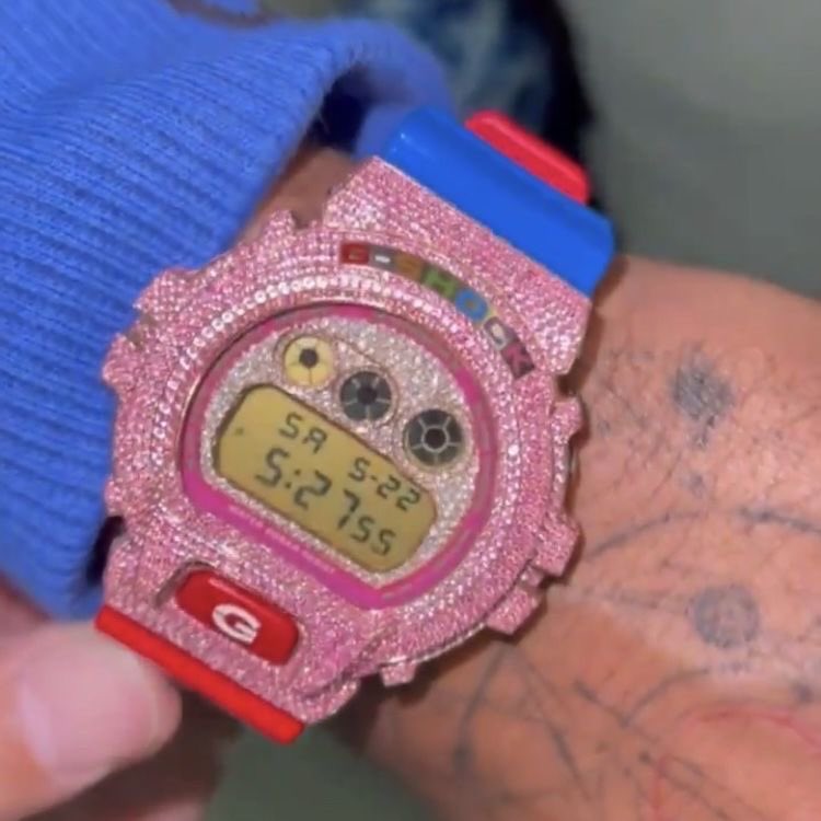 Custom BAPE x Kid Cudi x G-Shock DW-6900