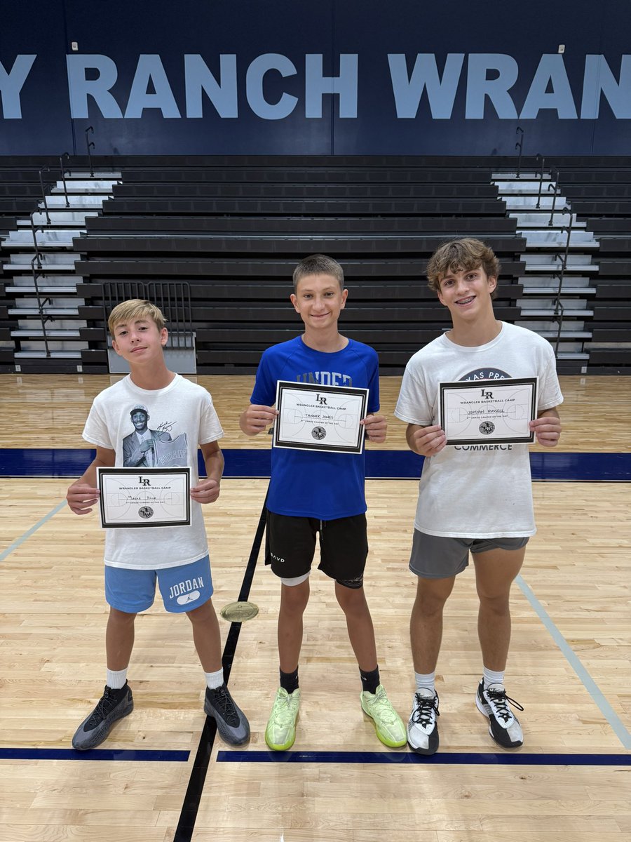 Day 1 campers of the day!
#RelentlessEffort