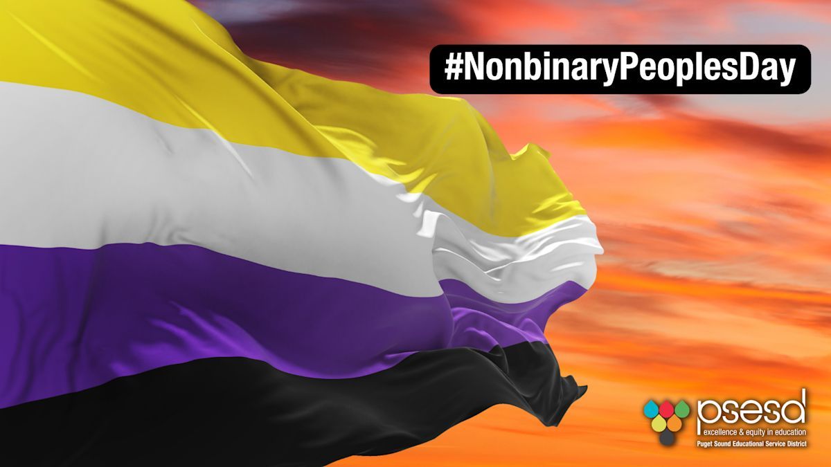 PSESD's tweet image. Today is International Non-Binary People’s Day, which raises awareness of the issues faced by non-binary people, celebrates their commitment to identity and self-knowledge, and helps make a safer, more inclusive world for all. bit.ly/40hj69S

#internationalnonbinaryday