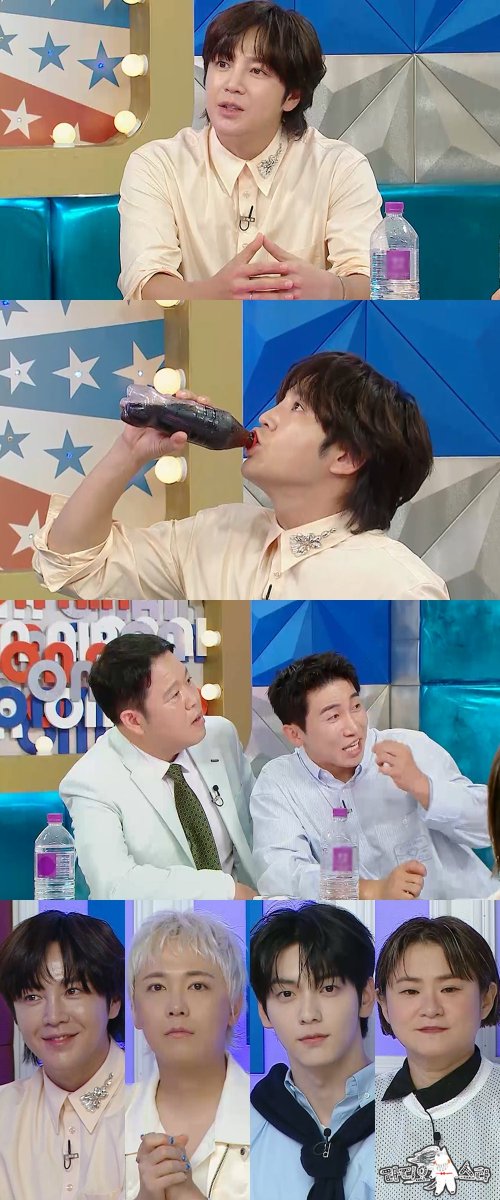 imbcenews's tweet photo. 장근석 "갑상선암 투병, 가족에게도 말 못했다"(라스) 
#장근석 #JangKeunSuk #チャン・グンソク #張根碩 
#갑상선암 #투병 #라스 #라디오스타 #MBC예능 #iMBC연예 

장근석은 상암 MBC 사옥에 처음 와봤을 정도로 예능 출연이 오랜만이라며 “상암 MBC는 뒤쪽에 있는 카페에 차만 마시러 와봤다”라고 너스레를 떨고, “‘라디오스타’는 예전부터 꼭 나가고 싶었던 프로그램이었다”라며 출연 소감을 전한다.

이어 “10개월 동안 수술을 기다리며 가족에게조차 말하지 못했다”라며 갑상선암 투병기를 고백하고, “병을 이겨내고 나니 더 많은 관객 앞에 서고 싶어졌다”는 진심을 전한다. 

건강 회복 이후 활발히 재개한 일본 활동과 팬들과의 교감 방식도 눈길을 끈다.

예능감도 남달랐다. 장근석은 공항 패션에 대해 “협찬 없이 내 스타일은 내가 만든다”라는 철학을 밝히며, 과거 화제였던 착장을 다시 언급해 웃음을 자아낸다.

🔗https://t.co/8wPDKaZf7q