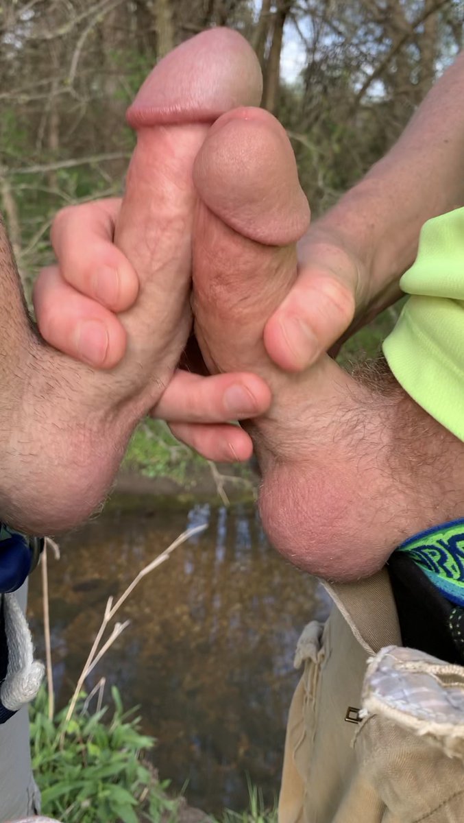 Meet us down by the creek… nakedness is optional 😈😈