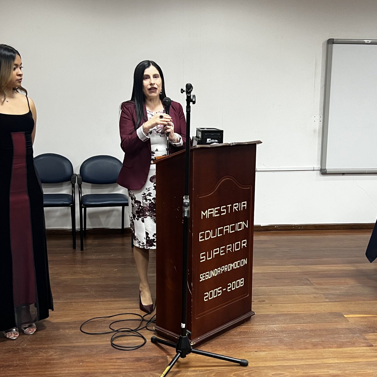 #AEMAJenlaAcademia La Dra. Karina Rodas, Presidenta Nacional de la <a href="/AsoJuecesEc/">Aso. Jueces - Ecuador - AEMAJ</a>, participó en la inauguración del “Diplomado en Responsabilidad Civil Contractual y Extracontractual: Litigación y Valoración del Daño Moral”, el cual tiene el aval de <a href="/lacentralec/">Universidad Central del Ecuador</a>. 

El evento contó