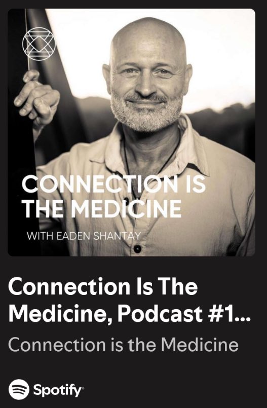 #1 podcast Connection Is The Medicine. About our Foundation, Connection Is The Medicine w/ Eaden &amp; Deva Shantay

#podcast #connection #medicine #gratitude #Ayurveda #healing #consciousness #service 

open.spotify.com/episode/0gt2d7…