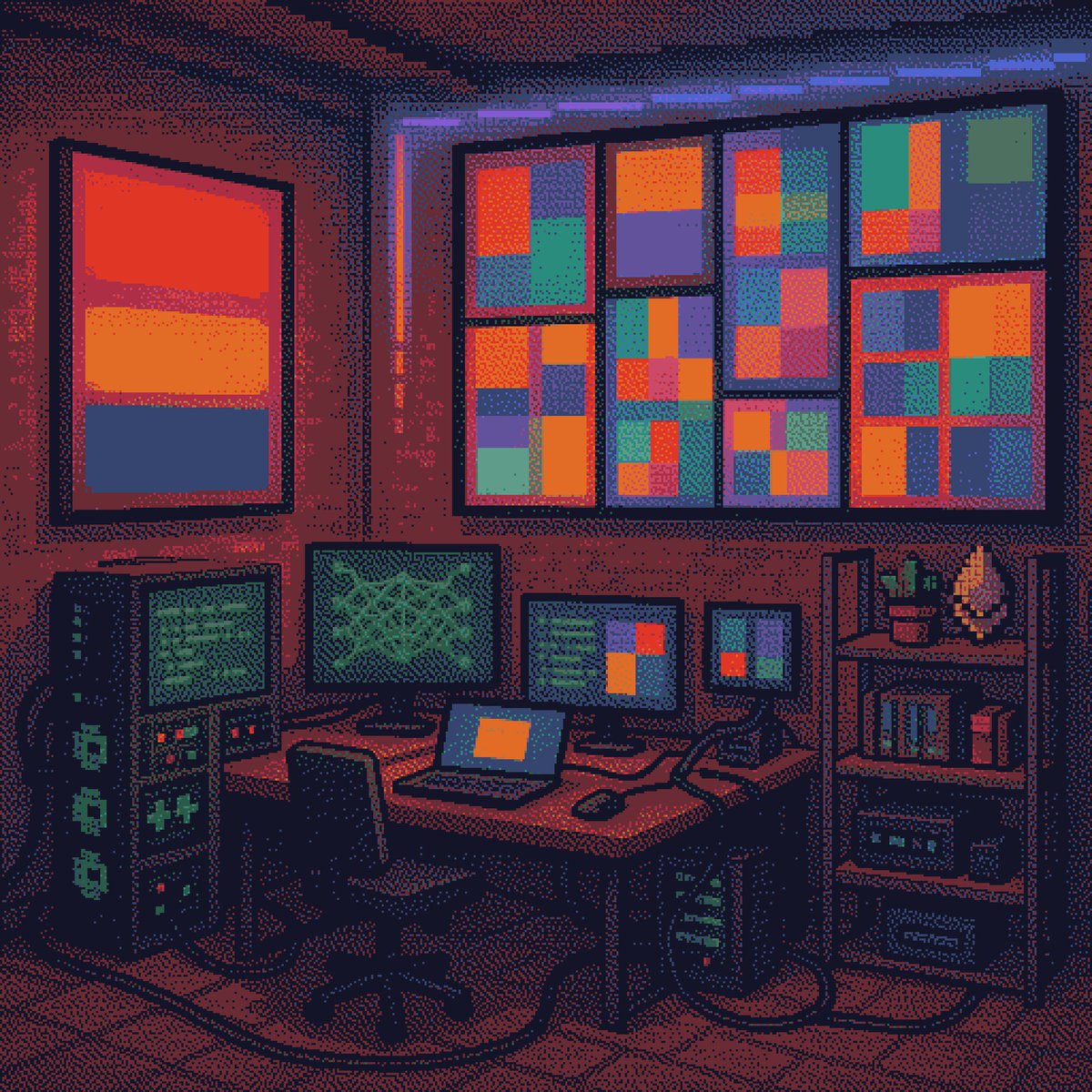 Higgs’ communication is being rebuilt as part of a larger simulation restructure, in the meantime he is stuck in his studio disconnected from the world.