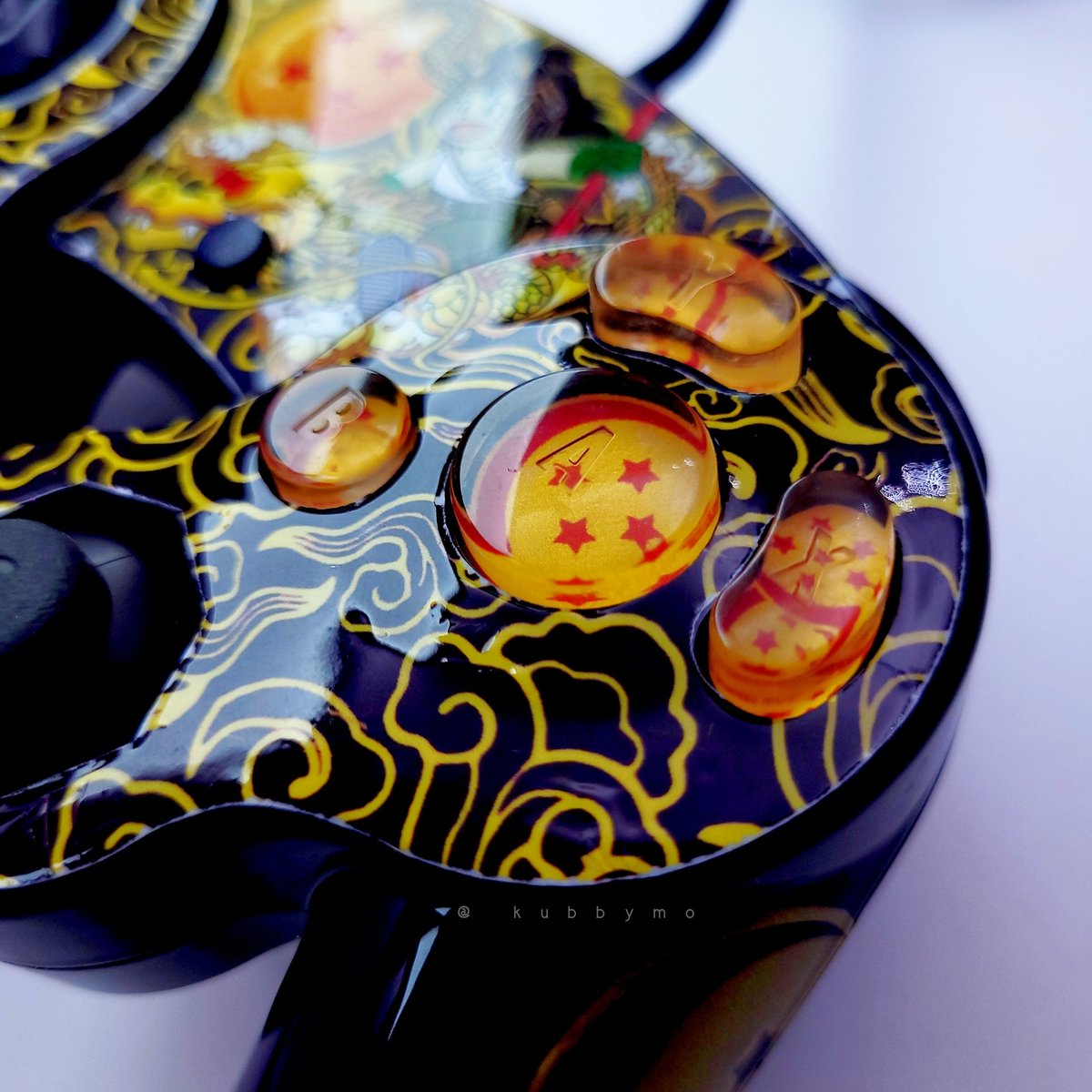 Kubbymo's tweet image. Dragonball Nintendo GameCube Controller