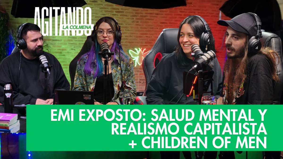 Ya pueden ir yendo al estreno del 5to Programa de AGITANDO la Colmena 
Junto a Emi Exposto, con debate sobre "Children of men", ¿por qué decimos NO A LAS SALMONERAS nuevamente?, y de paso, una explicación del fallo por YPF y qué es la soberanía energética 
youtu.be/I7p7xzf02Gk?fe…