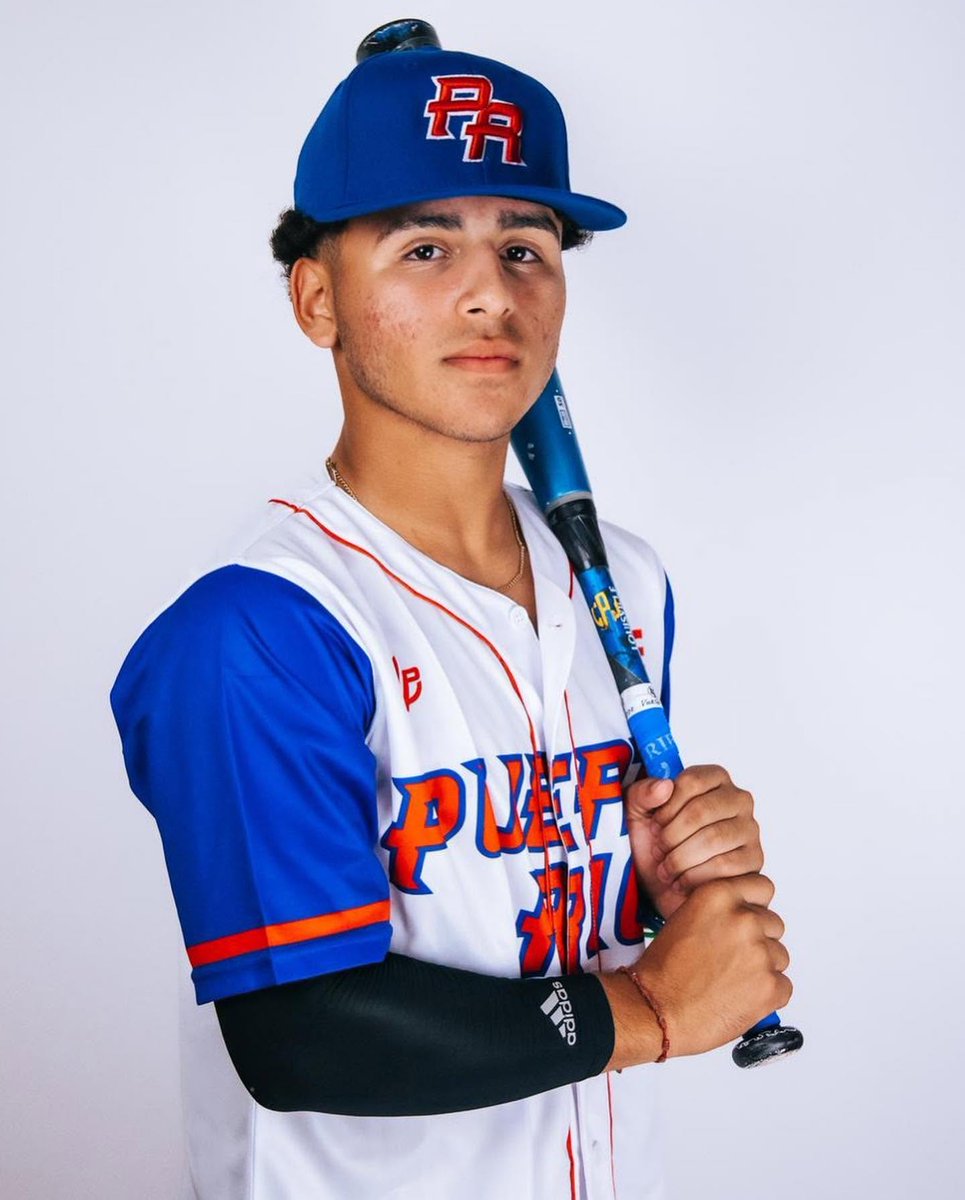 BeisbolPR's tweet image. ¡Gustavo, es solo el comienzo! ⚾️🇵🇷

El cayeyano Gustavo Meléndez, primer boricua nacido y criado en la isla seleccionado en el #MLBDraft 2025, jugó con el Equipo Nacional en el Mundial Sub 15 de 2022 y dejó su huella en la Liga de Doble A Juvenil con la franquicia Cayey 24.