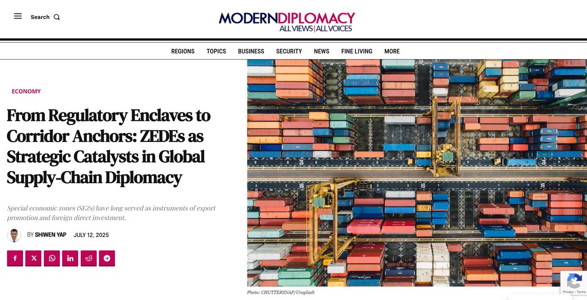 Las ZEDEs están siendo estudiadas en todo el mundo como modelos para impulsar la inversión, la innovación y el empleo.

Así es como Singapur ve esta oportunidad: