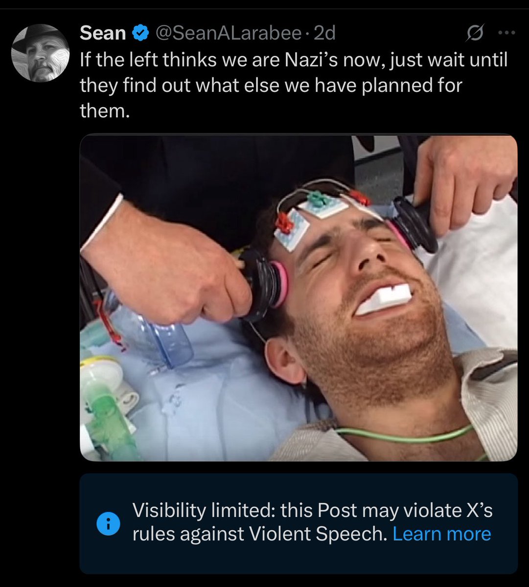 This is the X staff in a nutshell.

Can’t recognize a joke no matter how well conceived.

The left act like a bunch of lunatics.

So the idea that we would try to fix them with electroshock therapy is funny.

What makes it really funny to me is that I knew the second I posted it