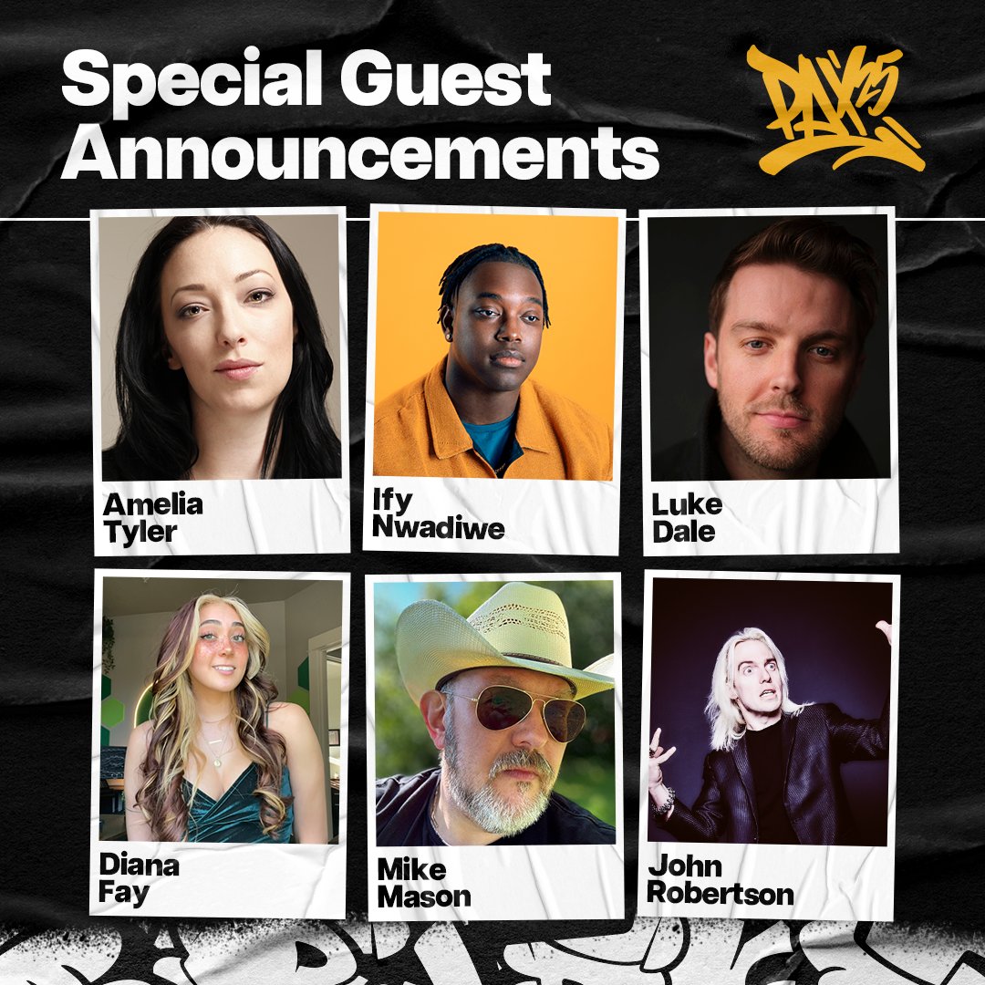 PAXAus's tweet image. 🌟 PAX Aus 2025 Special Guest Announcements! 🌟
Acclaimed voice actors, celebrated game designers, comedians and leading content creators, the PAX Aus 2025 Special Guest lineup features some of the brightest creative forces from the international gaming scene. Whether your gaming…