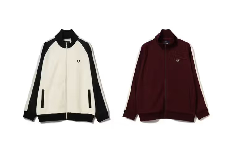 Now Trending: Fred Perry and BEAMS Join on a Limited Track Jacket trendhunter.com/trends/fred-pe…