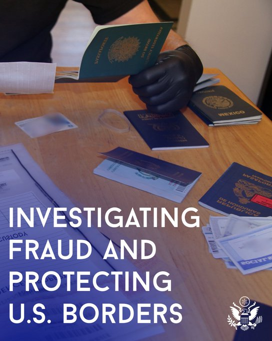 USAO_NV's tweet image. We all play a role in keeping our country safe. If you are aware of or have been a victim of fraud associated with a U.S. passport or a U.S. visa, make a report to @StateDeptDSS Crime Tips at dsscrimetips.state.gov.
Learn more about this crime ➡️ state.gov/passport-and-v…