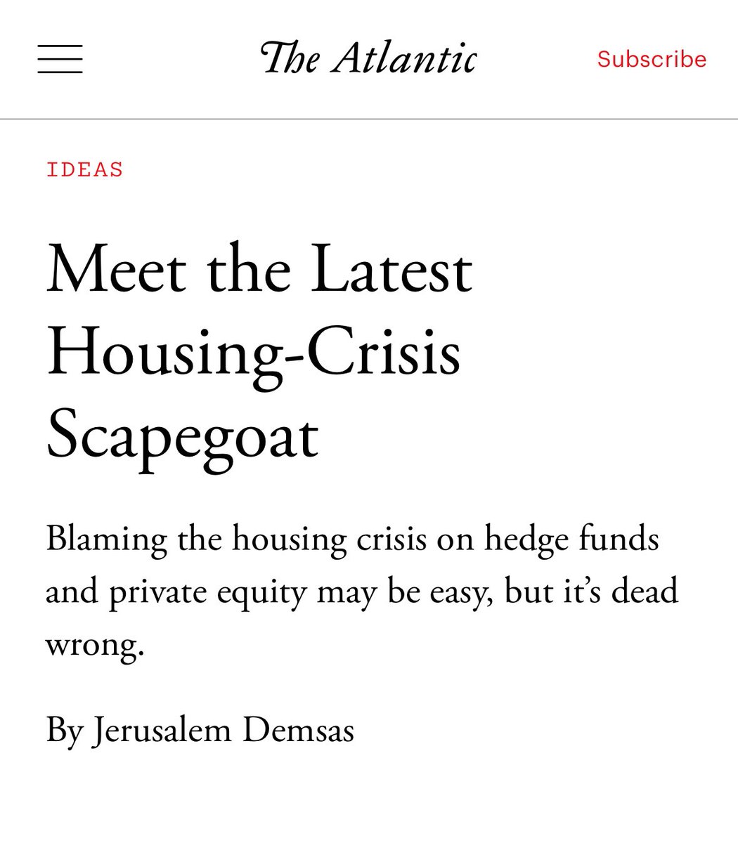 Millions lost their homes under Obama’s Presidency. Then, your tax dollars helped Wall St buy up these foreclosed homes. It’s one of the worst parts of Obama’s legacy.

The yimby movement above all else exists to sanitize the financialization of housing, so yeah Obama is a fan.