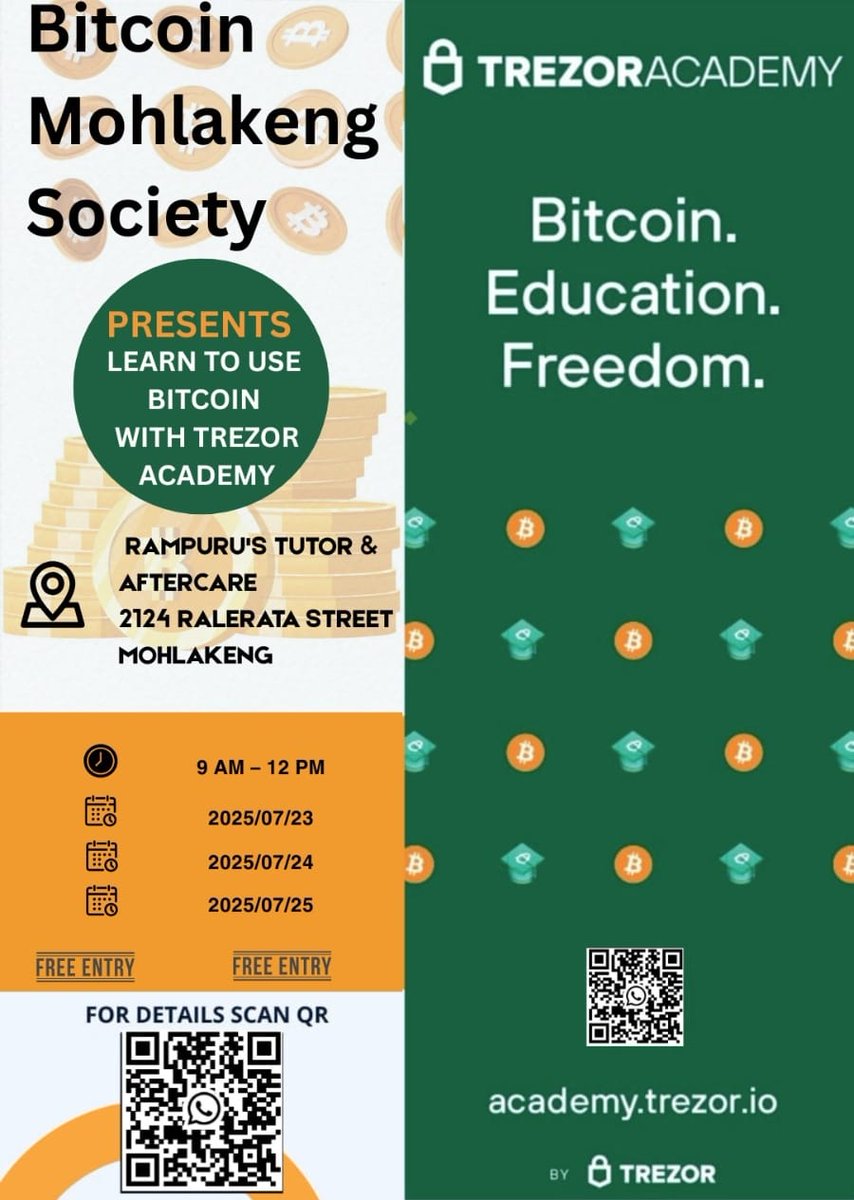 R3TSHEPI7E's tweet image. Emancipate yourself from mental slavery and learn #Bitcoin .
Always will be spreading the wildfire.