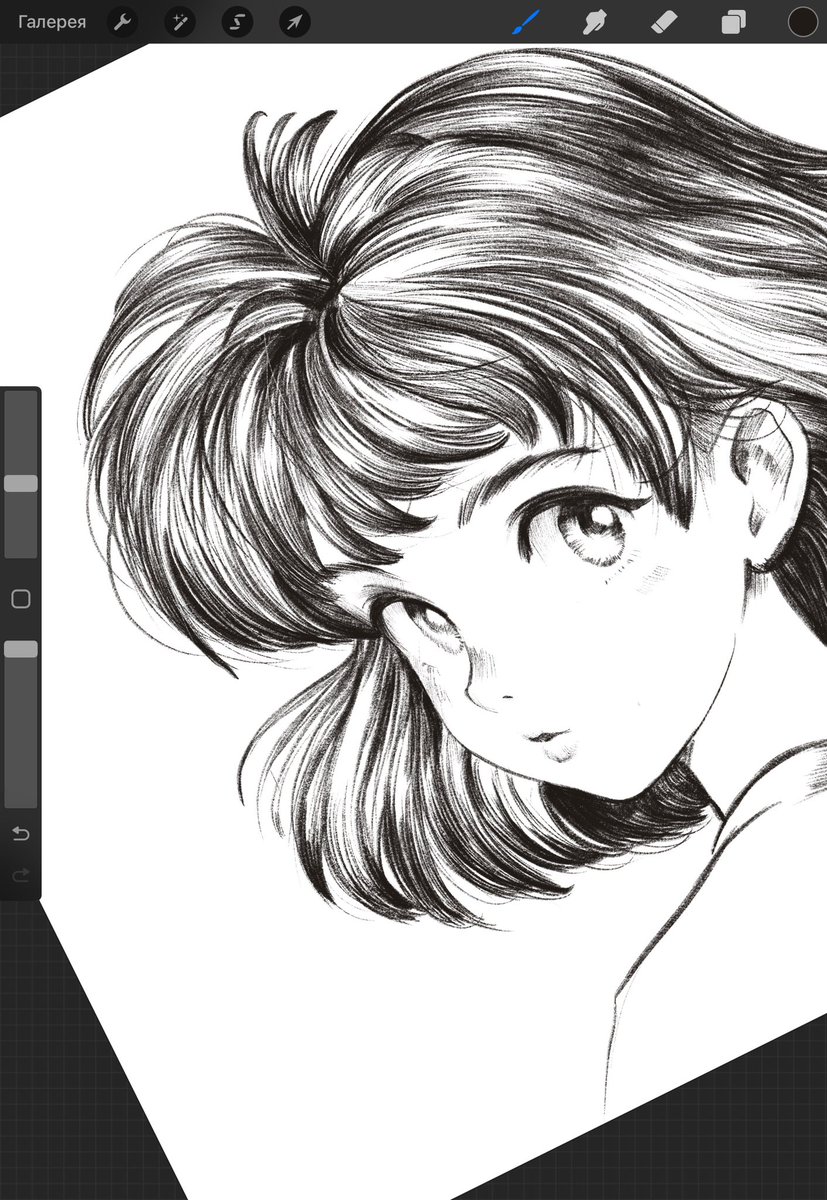 TaraLun's tweet photo. #sketch #character #anime #procreateart https://t.co/7NGhw6PPcS