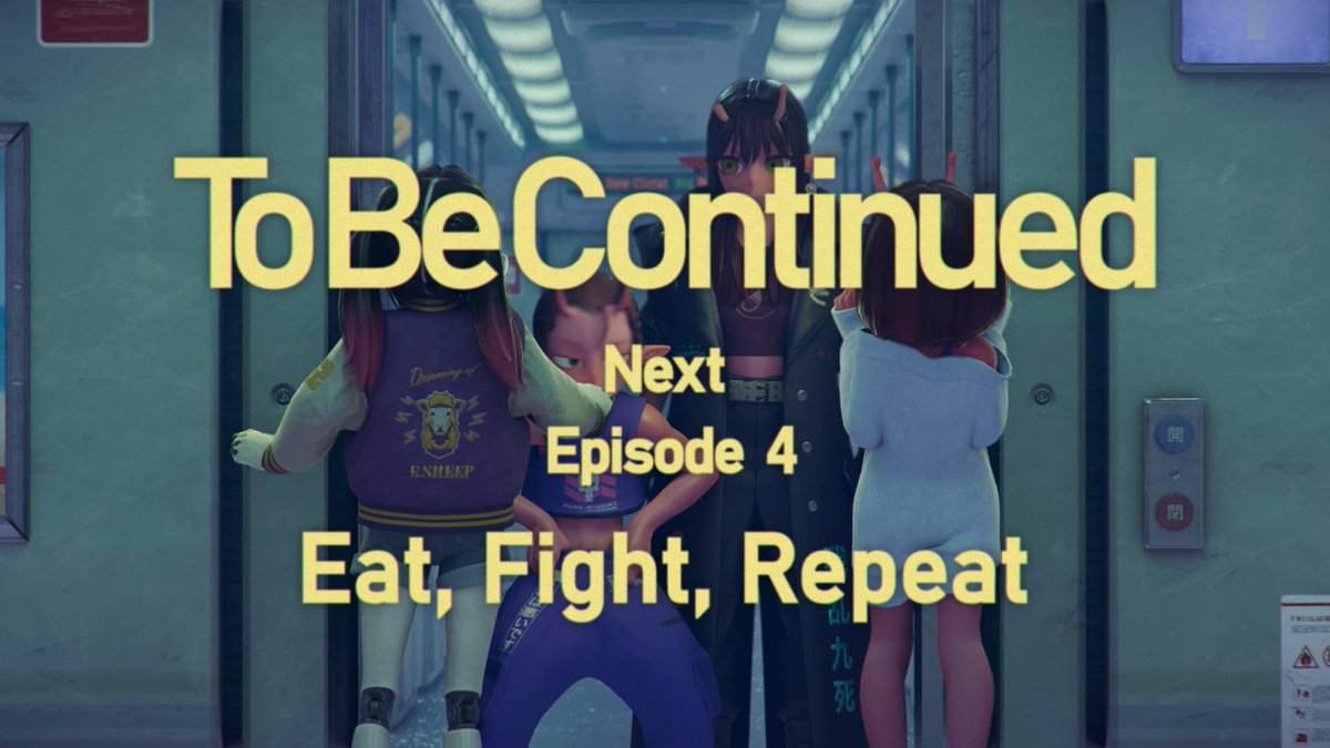 MGU_Eng's tweet image. Episode 4: ""Eat, Fight, Repeat""
Tonight 9:54 PM JST on YouTube (11 langs)!
Anime #MilkySubway
Ep 1 - 3 streaming!
▶️youtube.com/@milkygalactic…