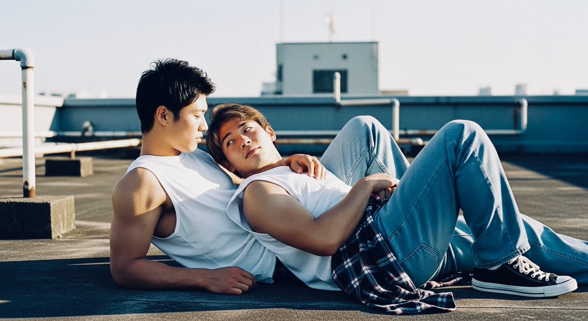 Blue Jeans👖

#Whisk　#AI男子