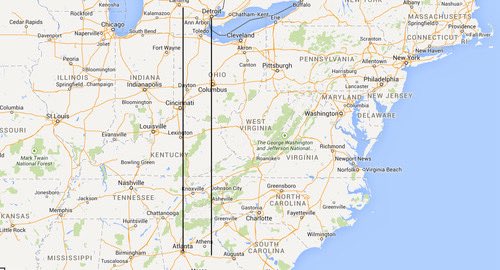 boxcardavid's tweet image. Atlanta is west of Detroit, good luck sleeping tonight