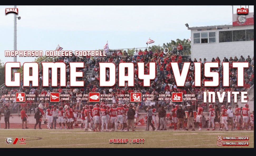 Dallas X Smith (@sirdxthegoat) on Twitter photo Thank you <a href="/MACBulldogsFB/">McPherson Football</a> for the game day visit <a href="/CarlosLynn/">Carlos Lynn</a> <a href="/CoachDezGuy/">Coach Guy 🏈🏀</a> <a href="/CoachJFisc/">Coach Fiscus</a> Thank you <a href="/MACBulldogsFB/">McPherson Football</a> for the game day visit <a href="/CarlosLynn/">Carlos Lynn</a> <a href="/CoachDezGuy/">Coach Guy 🏈🏀</a> <a href="/CoachJFisc/">Coach Fiscus</a>